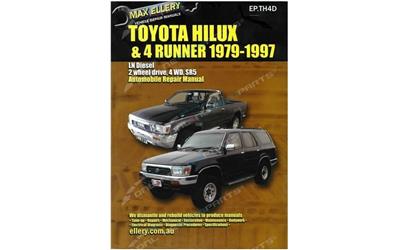Workshop Manual Toyota Hilux Diesel L LN40 LN46 LN55 Max ...